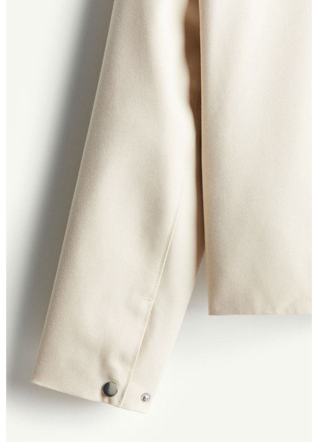 Светло-бежевая мужская куртка стандартного кроя н&м (56828) s светло-бежевая H&M