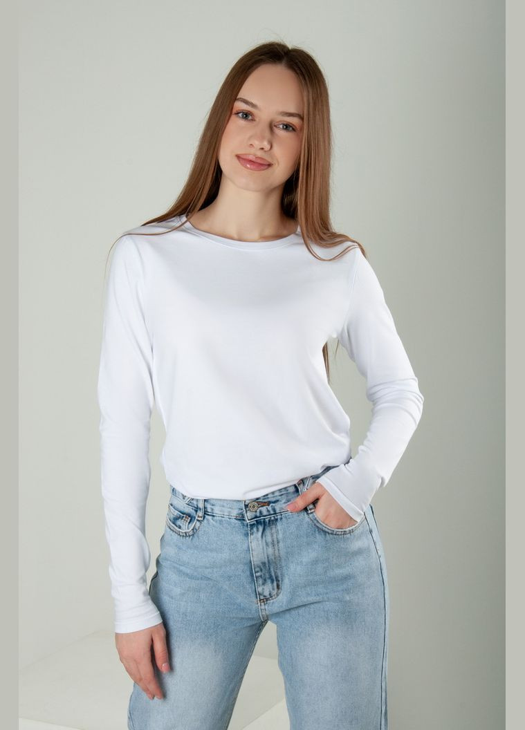 Лонгслив женский 09-4123-83 белый Авекстекс (323649702)