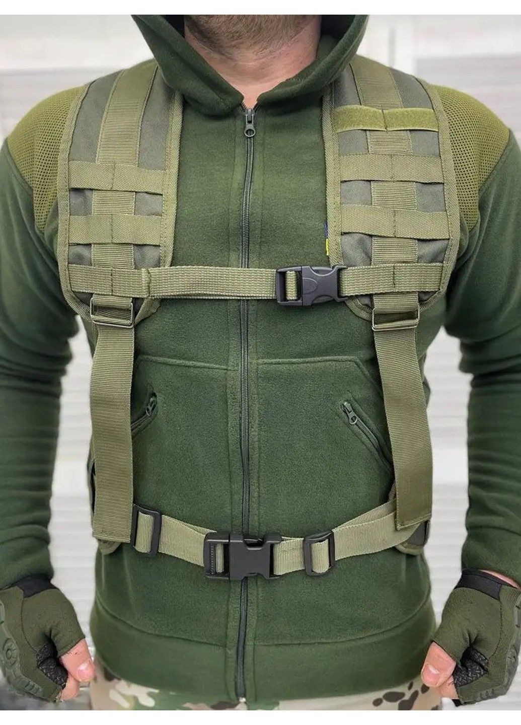 Тактичний розвантажувальний пояс РПС Elit force Оливковий No Brand (332634310)