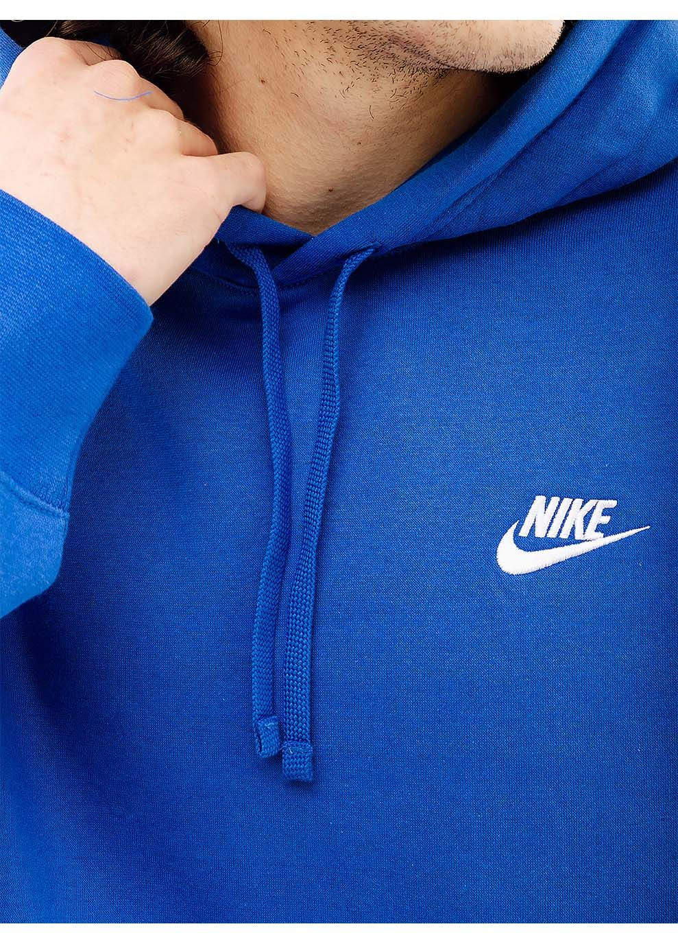 Чоловіче Худі CLUB HOODIE PO BB Синій Nike (302210538)