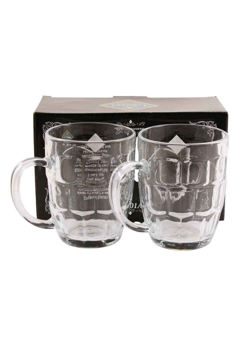 Набор бокалов 2шт 480мл ZB01A стеклянных Laurel (370677441)