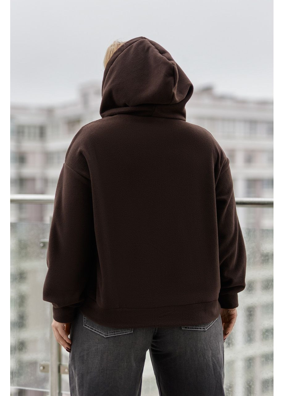 Теплая кофта худи оверсайз женская Fashion Girl (364313512)