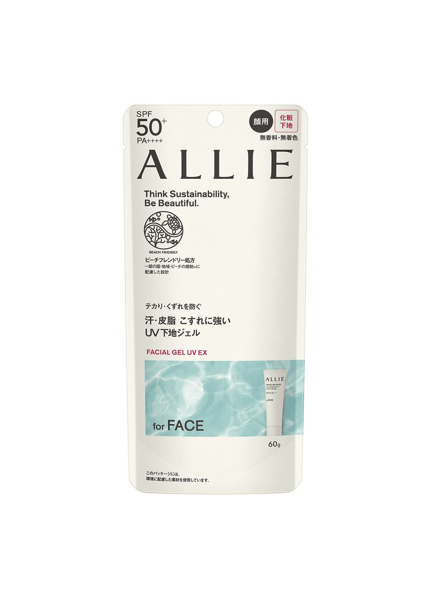 ALLIE Chrono Beauty Facial Gel UV EX SPF50+ PA++++ сонцезахисний гель для обличчя, 60 гр Kanebo (307090245)
