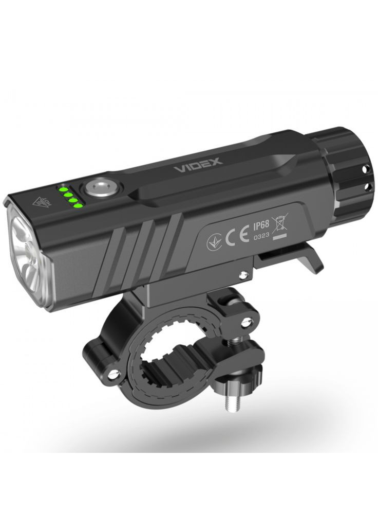 Фара для велосипеда LED-фонарик VLF-BA286 2000Lm с лучом до 225 м, защищенный корпус Videx 27528 (282312705)