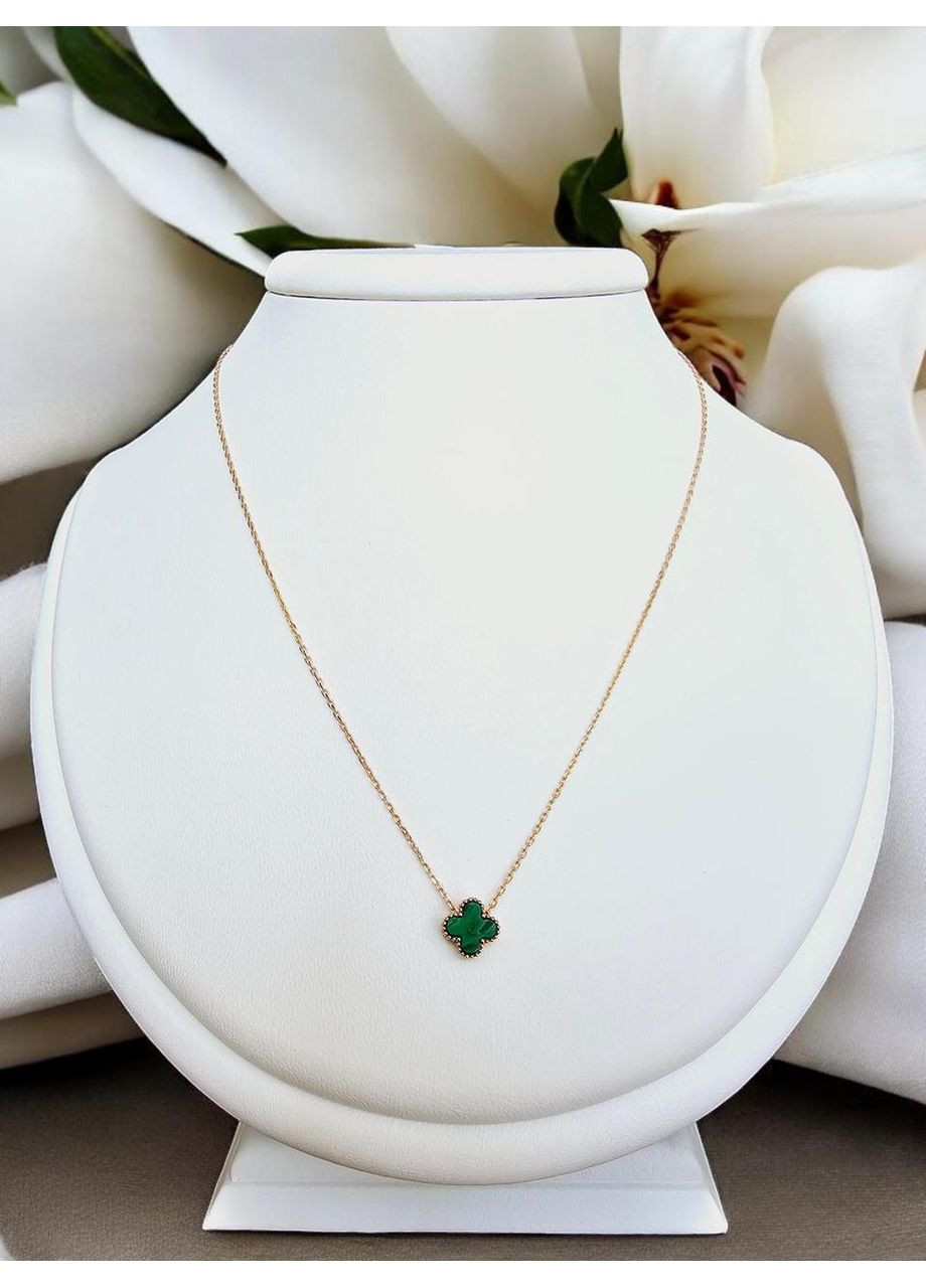 Золотое колье Столичная ювелирная фабрика «Клевер» (45см) 352773/8млх-3л Столична Ювелірна Фабрика (355795725)