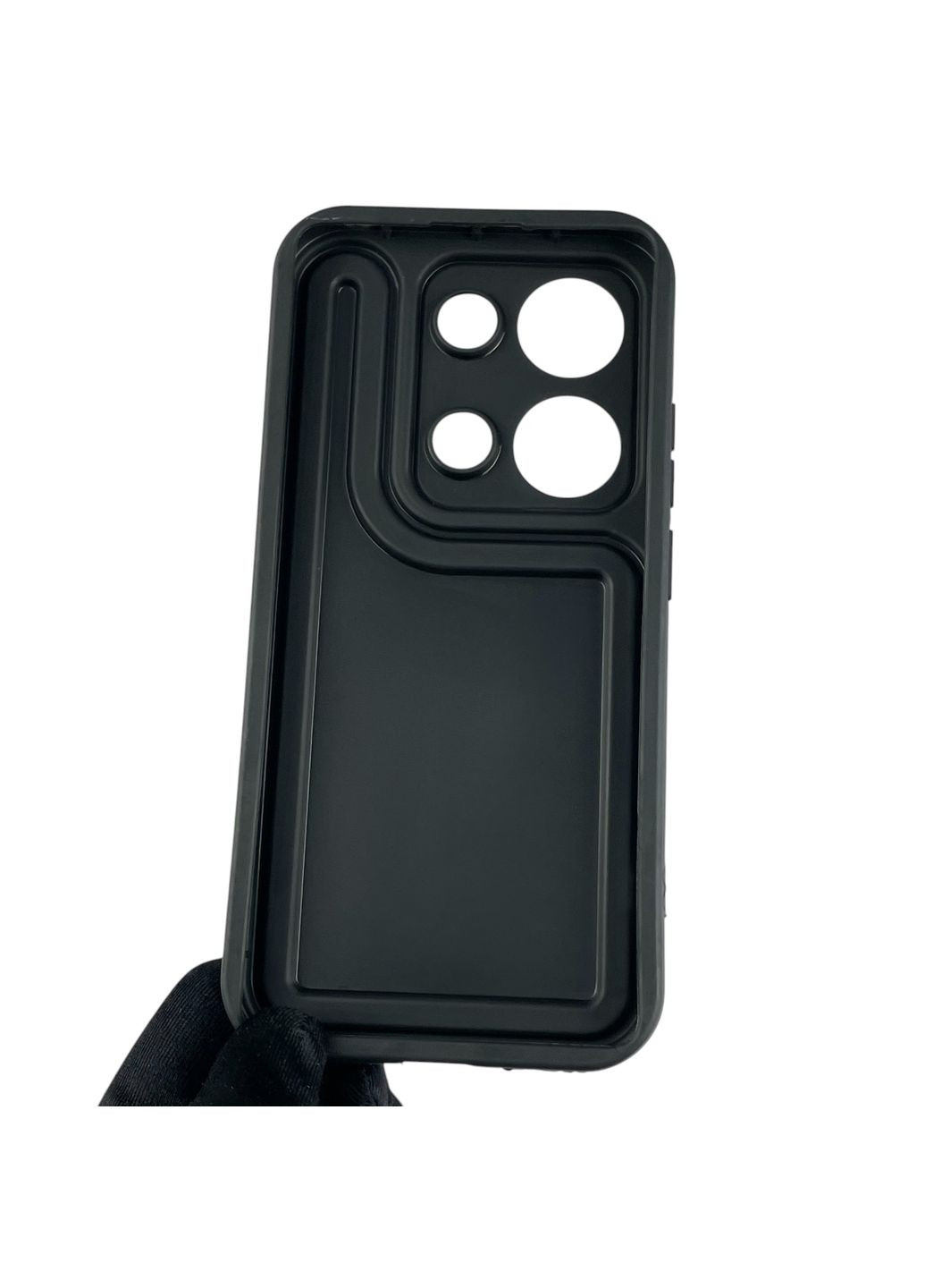 Чохол для POCO M6 Pro 4G з 3д малюнком дитячий жіночий об'ємний на сяомі поко м6 про 4г чорний Xiaomi (366230625)