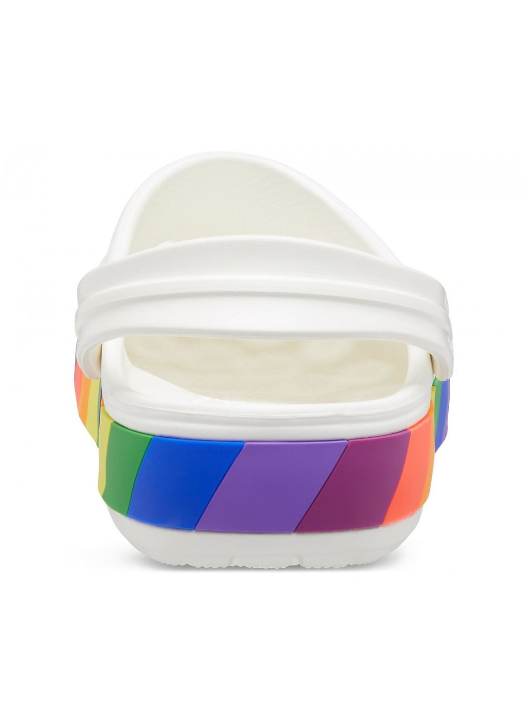 Сабо Crocband Rainbow Block Clog White 206361-W Crocs (314942366)