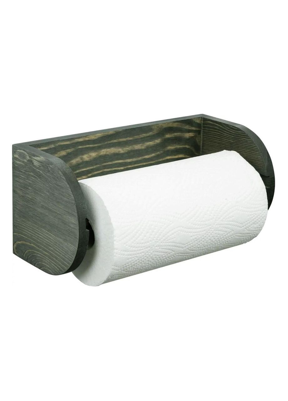 Держатель для бумажных полотенец из дерева Ронге морион (ДКП-009511) No Brand (327869689)