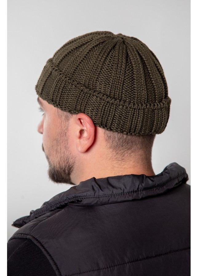 Чоловіча шапка в'язана 2*2 "Аксель" міні-біні Braxton (366031734)