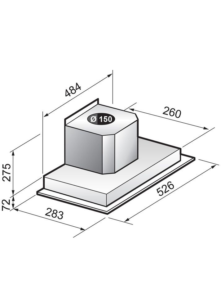 Вытяжка CHCT5X/1 Freggia (323085497)