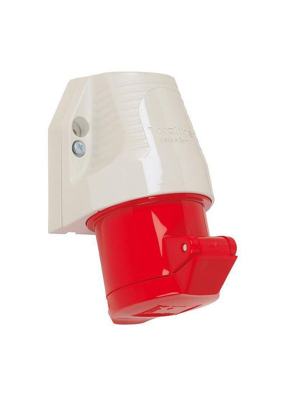 Розетка стационарная 3P+PE 32А 400В IP44, 130406 Walther (336905957)