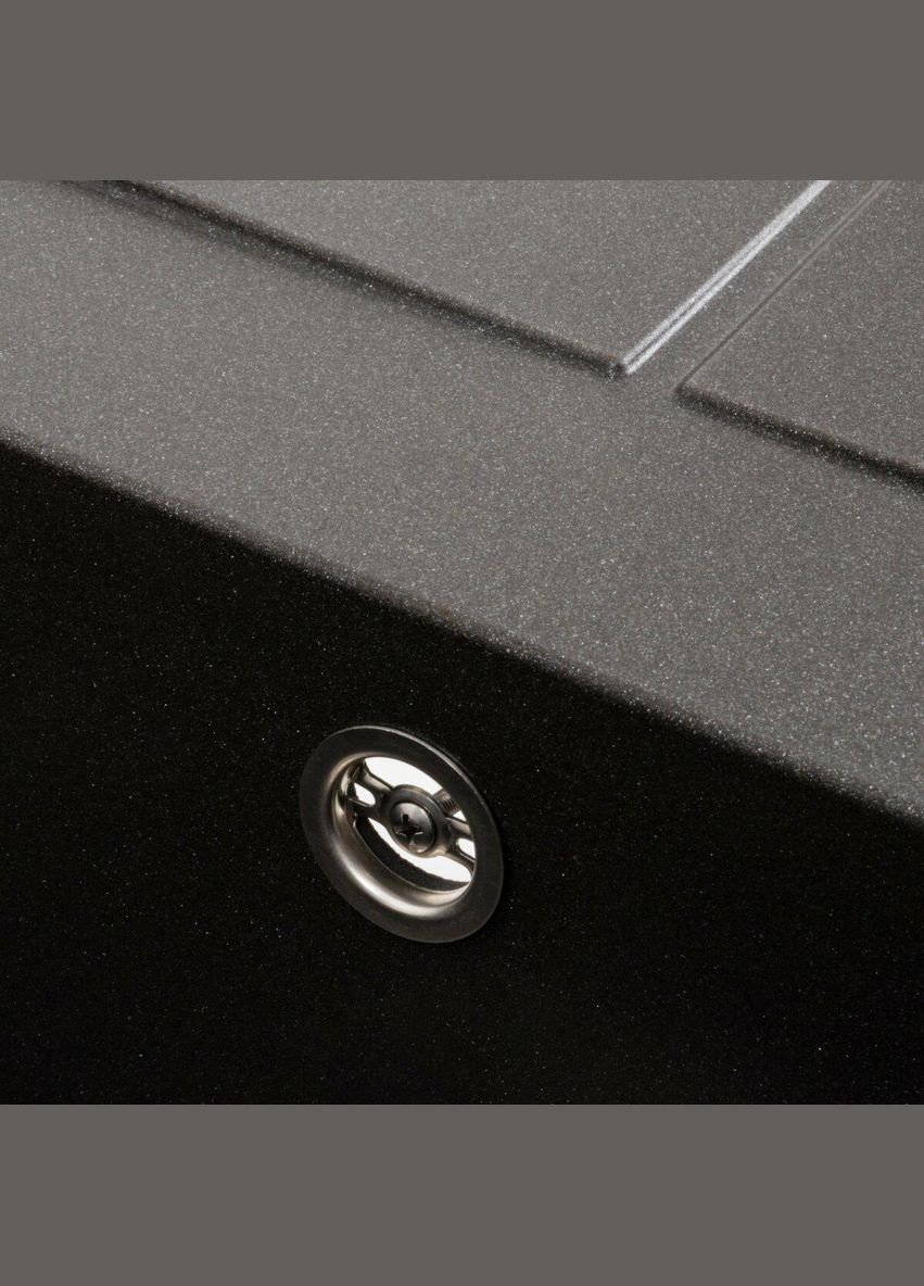 Гранитная мойка для кухни 7950 Selena матовый Морион Valeso (342071023)