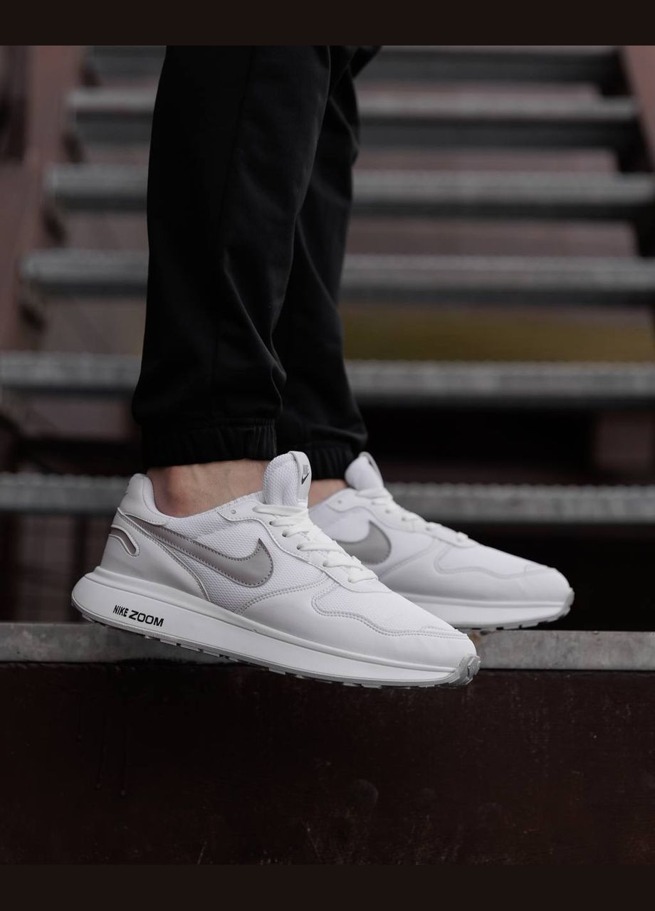 Білі Осінні кросівки чоловічі nike nd No Brand Zoom White