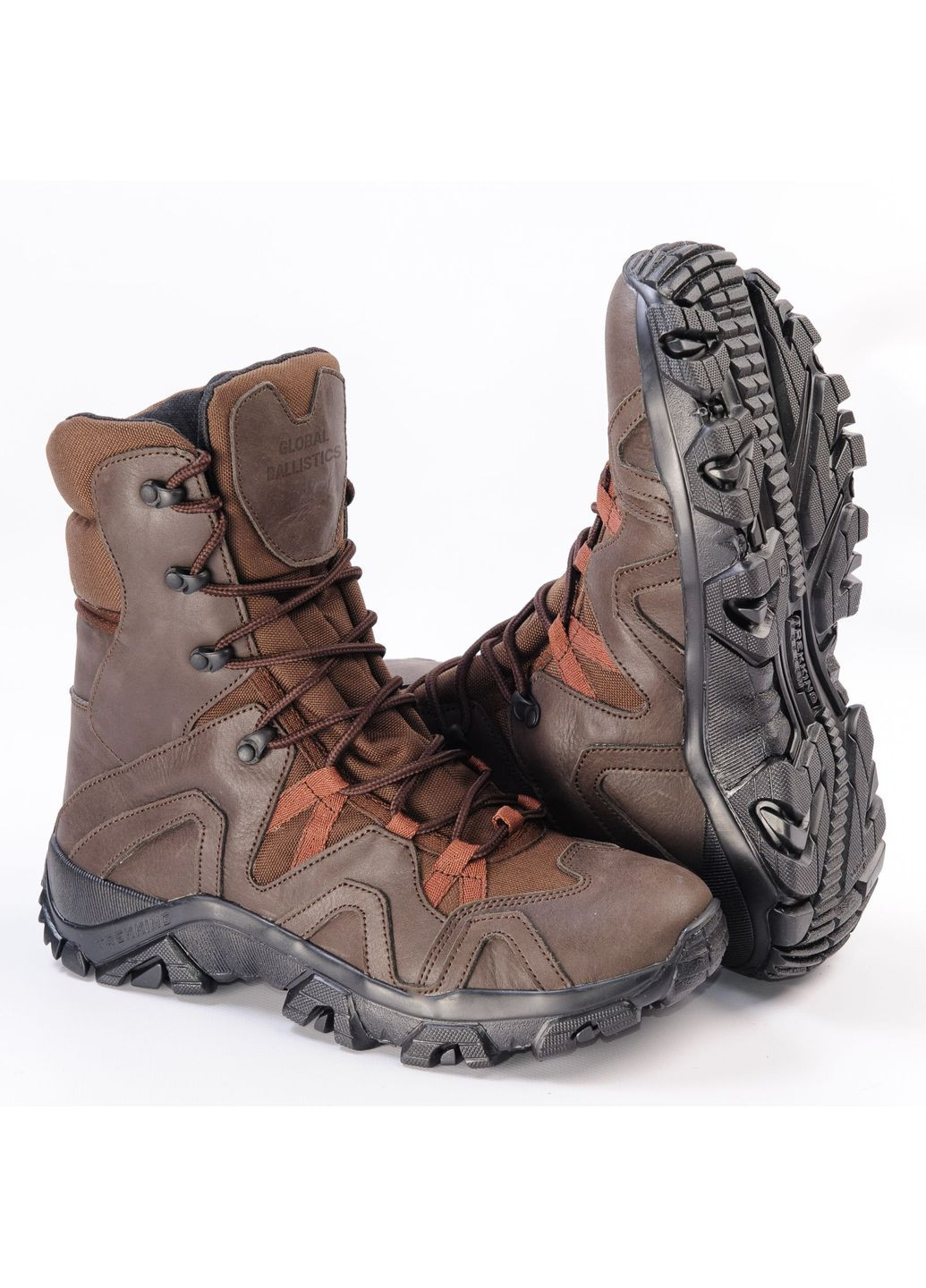 Тактичні всесезонні берці Contact S від коричневі (00000002047)(47) Global Ballistics (356486510)