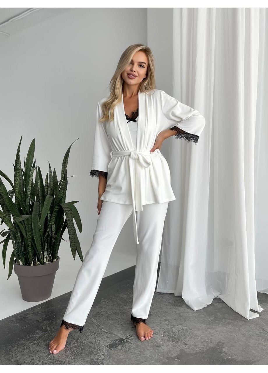 Молочна всесезон піжама Україна UMButik