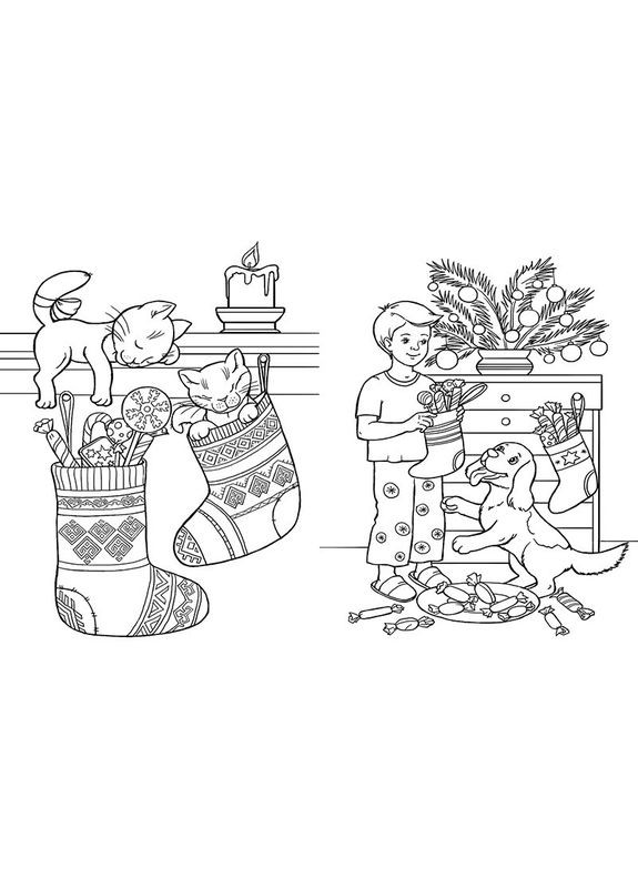 Большая книга раскрасок "Зимние праздники" 1736015, 64 страниц Ranok Creative (366975120)