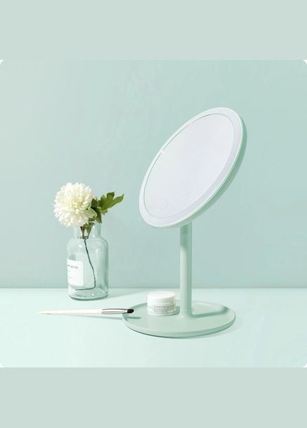 Зеркало для макияжа Pro M002 на аккумуляторе зеленое DOCO (304970954)
