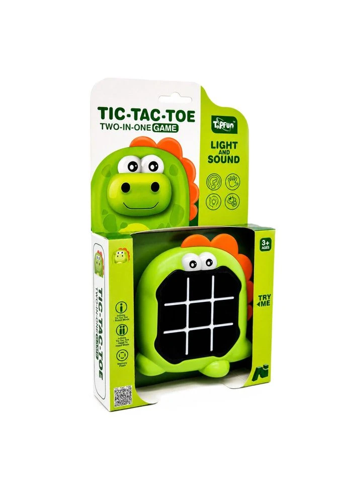 Дитяча гра "Натискай швидко: Динозавр" Tic-Tac-Toe G66-5 зі світлом та звуком G66-5 Bambi (392085323)