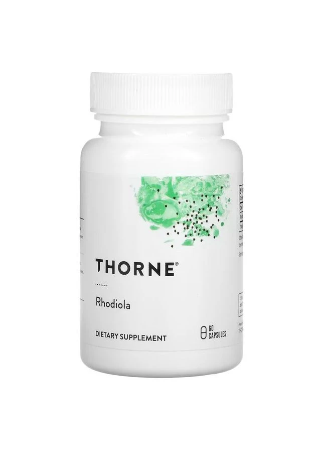 Екстракт родіоли Rhodiola, 60 капсул для підтримки мозку Thorne Research (334703675)