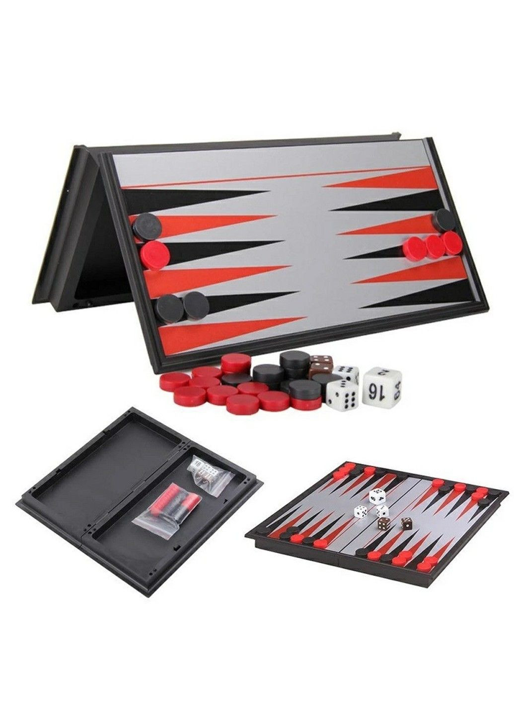 Нарды магнитные Magnetic Folding Backgammon 3820UB (RL-KBK) UB (333709172)