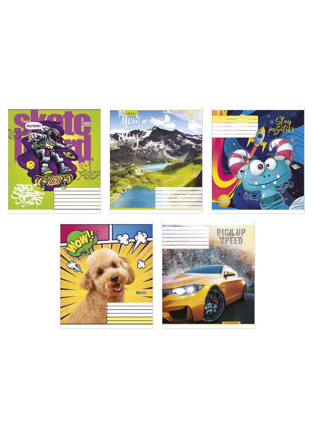 Зошит в клітинку 12арк. 20шт/уп ТВ-67 шкiльний 0011 Magika (356456444)