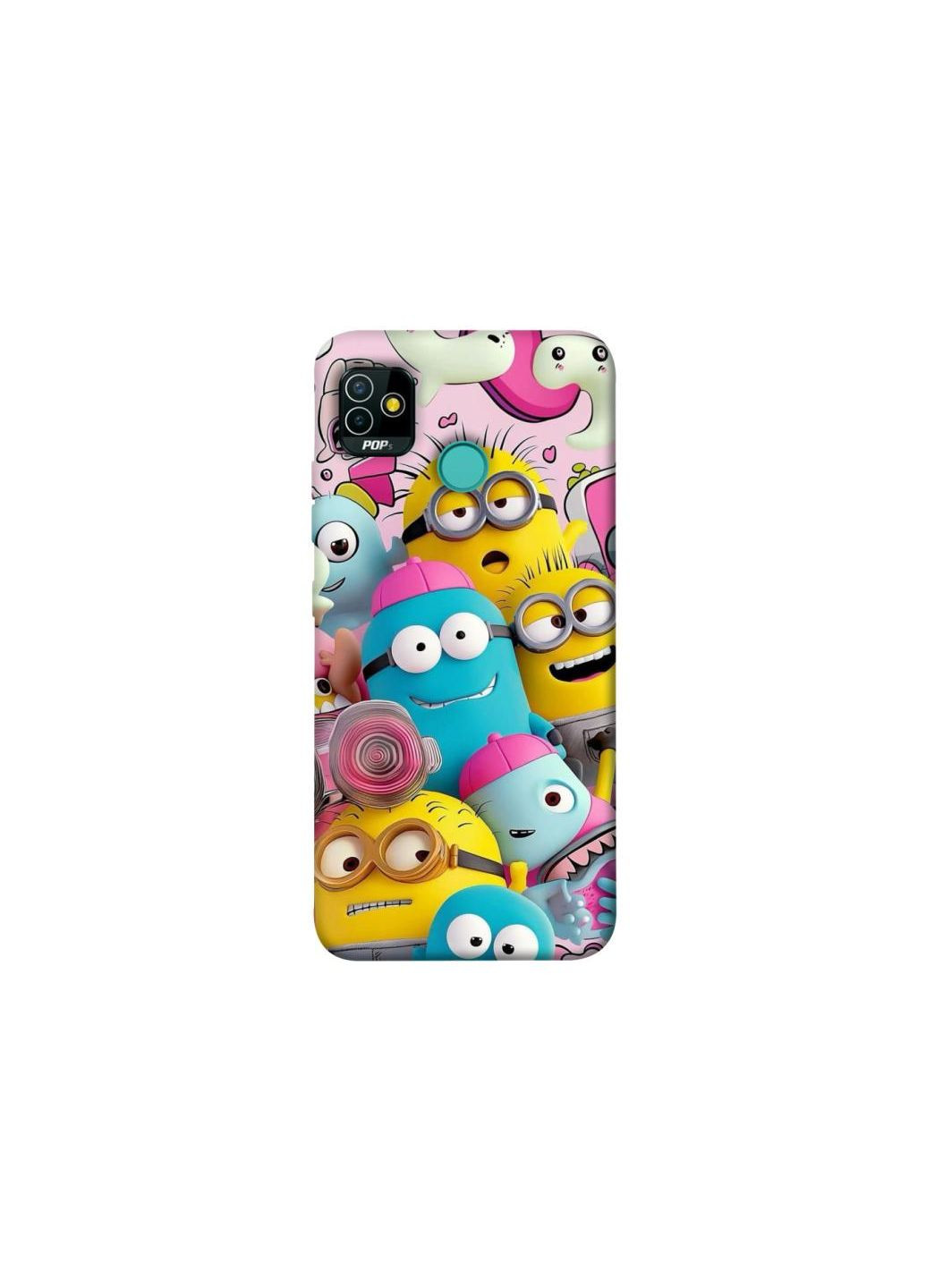 Чохол на TECNO POP 5 Minions ver.1 Frontalka (354676022)
