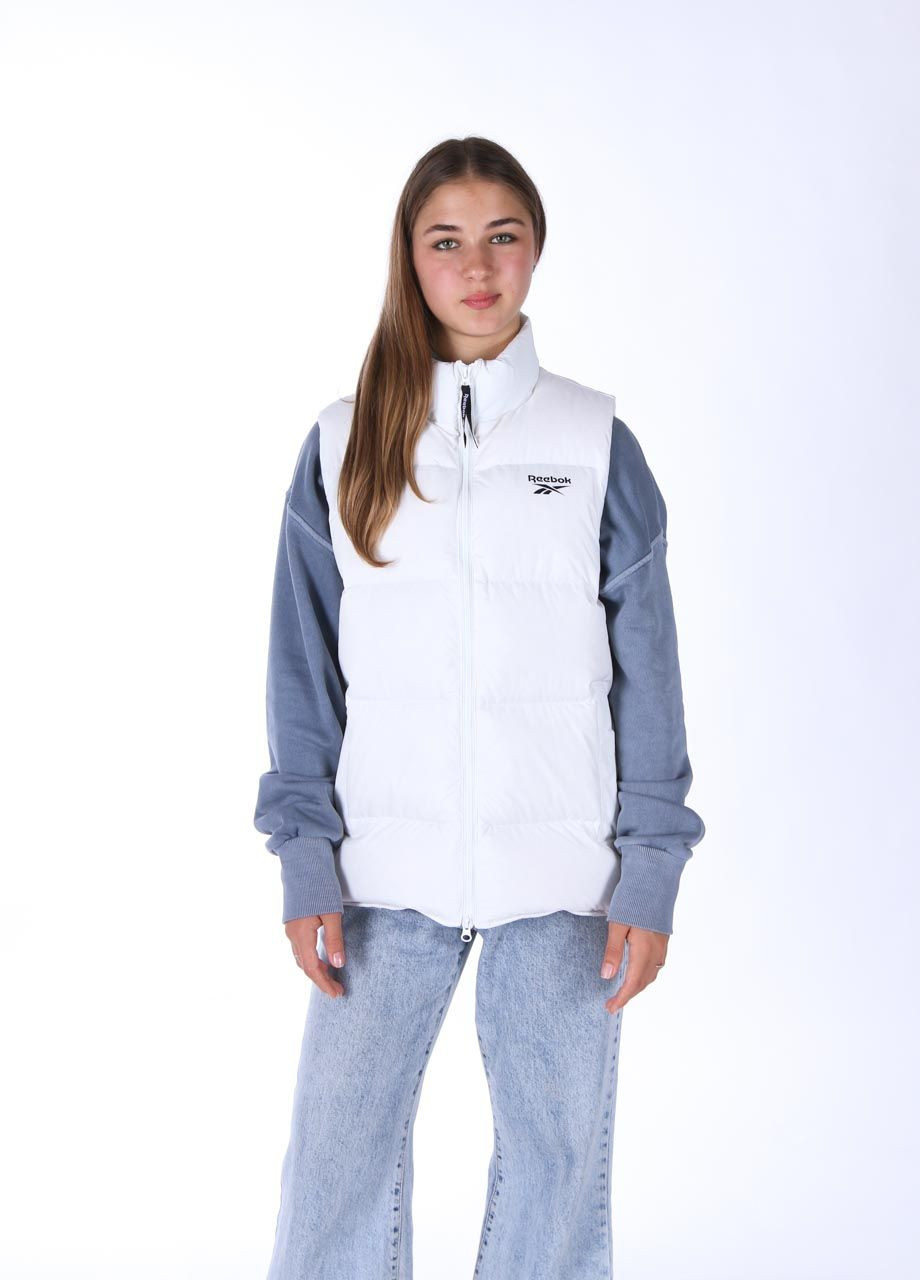 Одяг unisex жилет 020425 ОВ білий HF2762SK США L(р) Reebok (371885208)