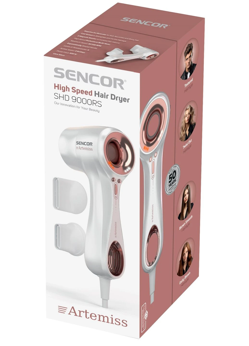 Фен SENCOR SHD 9000RS No Brand (393113802)