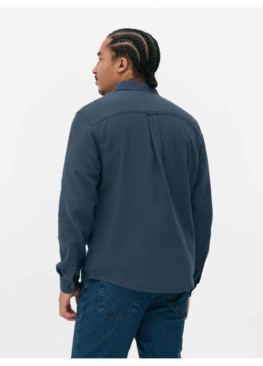 Темно-синяя рубашка Primark