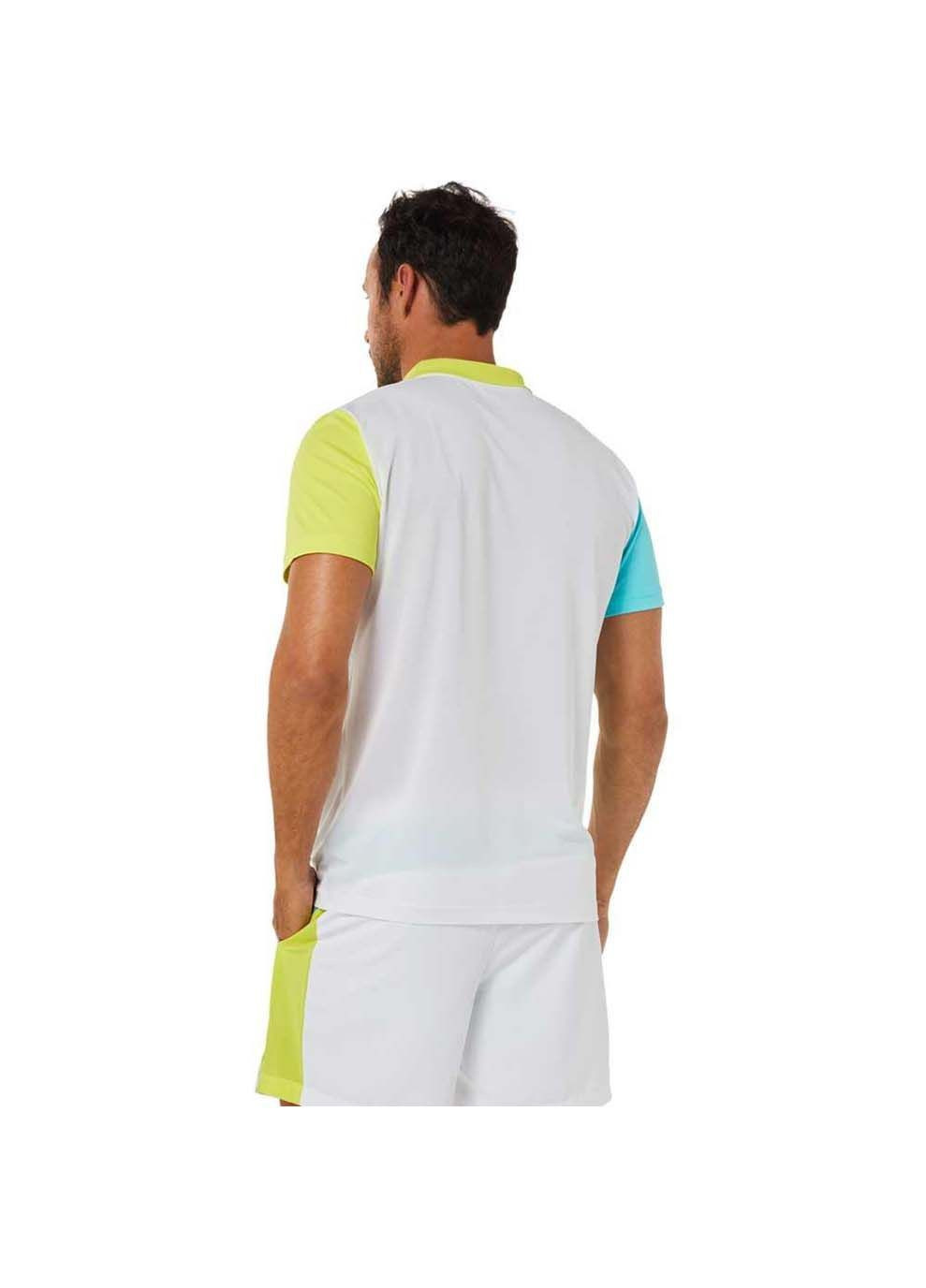 Комбинированная футболка муж. men court color block po Asics