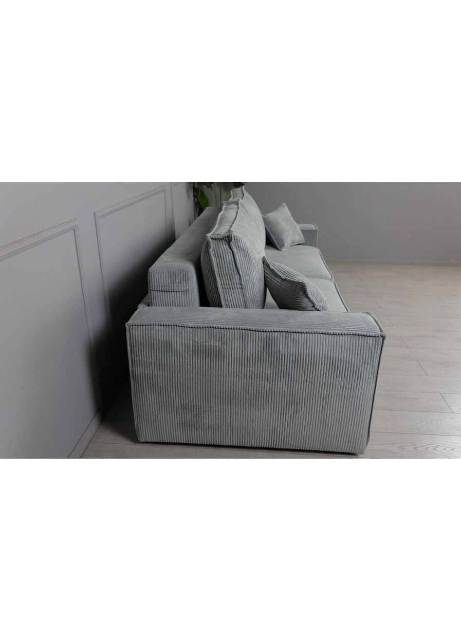 Диван прямий Тетріс розкладний сірий Frisco (373039121)