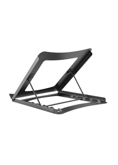 Підставка для ноутбука до 15" LS325, Black, метал, регулювання нахилу, навантаження до 5 кг OfficePro (370619289)