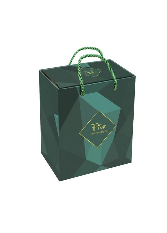 Сувенірний подарунковий набір A28 Dark Green чашка + ніжка подарунок дівчині 9 шт. Lesko (352011972)