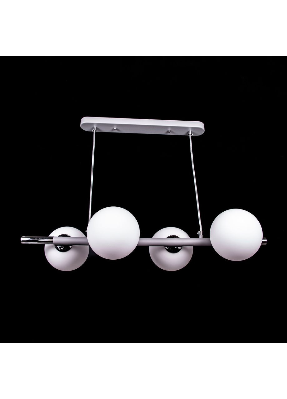 Підвісна люстра лофт на 4 лампочки 2774/4P/GY/Gray No Brand (352230045)