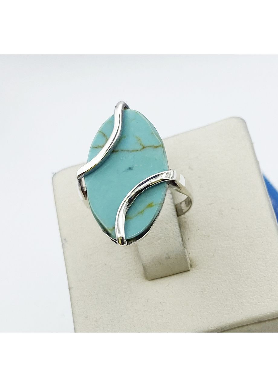 Каблучка срібна з перламутром 17 5,77 г No Brand (370142305)