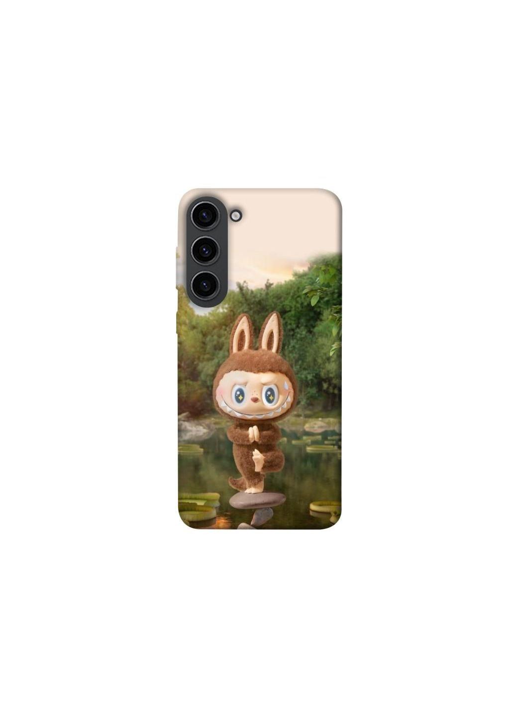 Чехол на Samsung Galaxy S23 Labubu Yoga Frontalka (354670474)