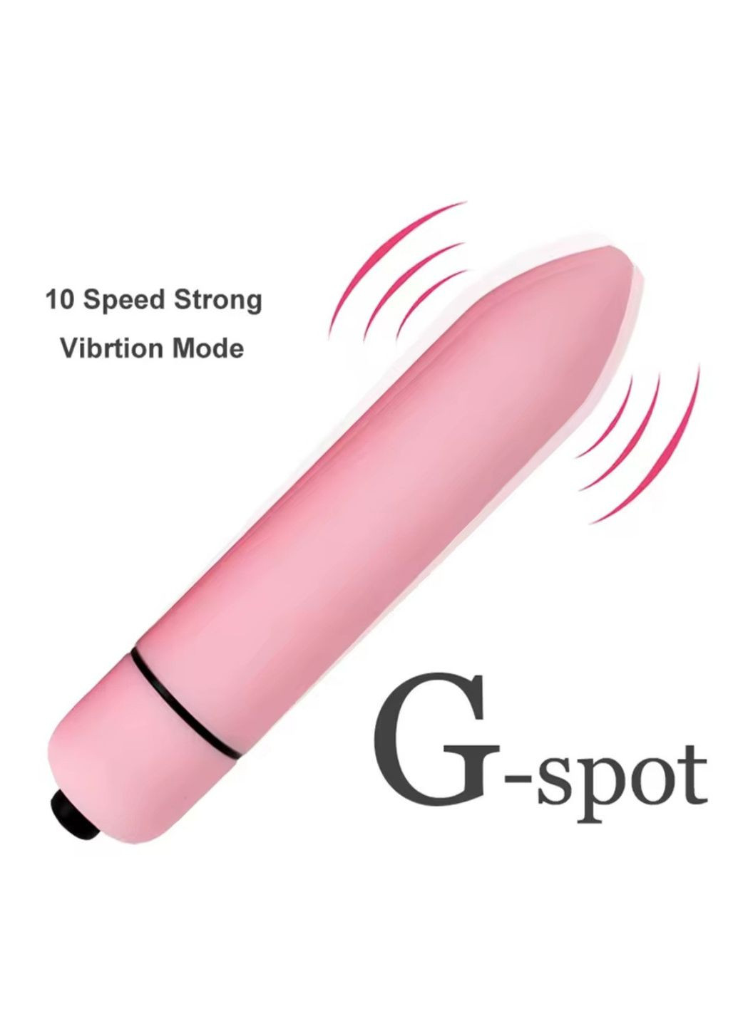 10-швидкісний мініфаловітатор, вібратор, стимулятор клітора, анальний фалоїмітатор, інтимні іграшки No Brand (344547750)