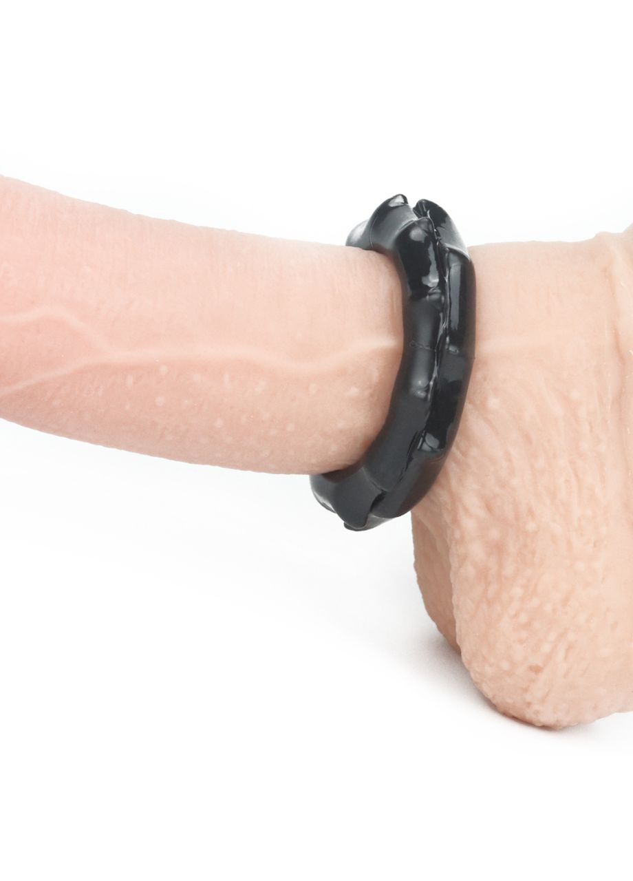 Кольцо эрекционное на пенис черное "Power Plus Cockring" Lovetoy (301872415)