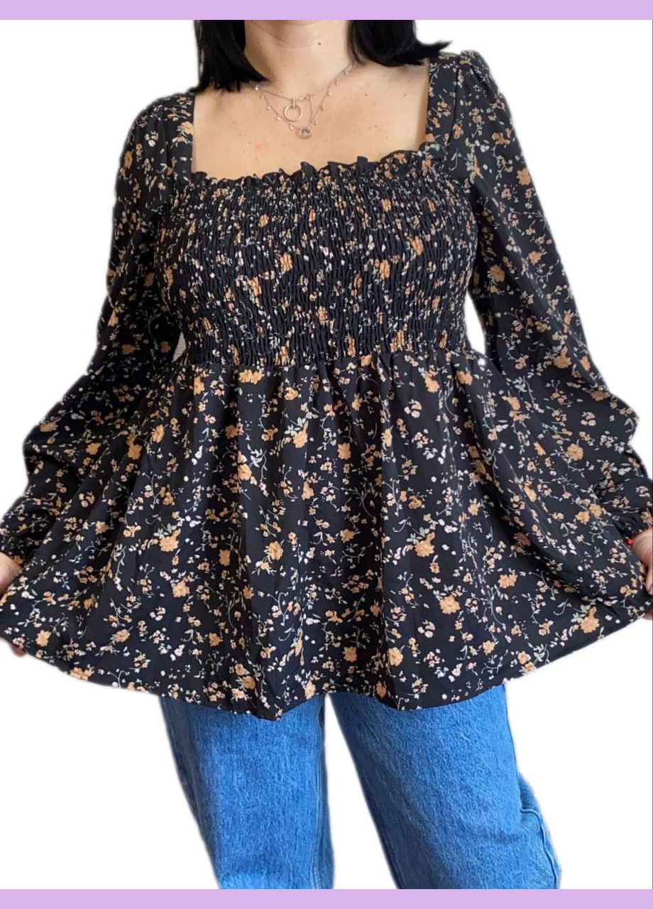 Комбинированная блузка Fashion Club