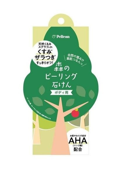 Мило-пілінг для тіла з ароматом зелених трав Body Soap 100g (1512739-35995143) PELICAN (368616550)