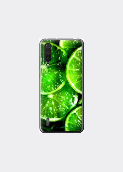 Чохол на Xiaomi Mi 9 Lite Зелені часточки лимона "852u-1834-2448" Endorphone (351852701)