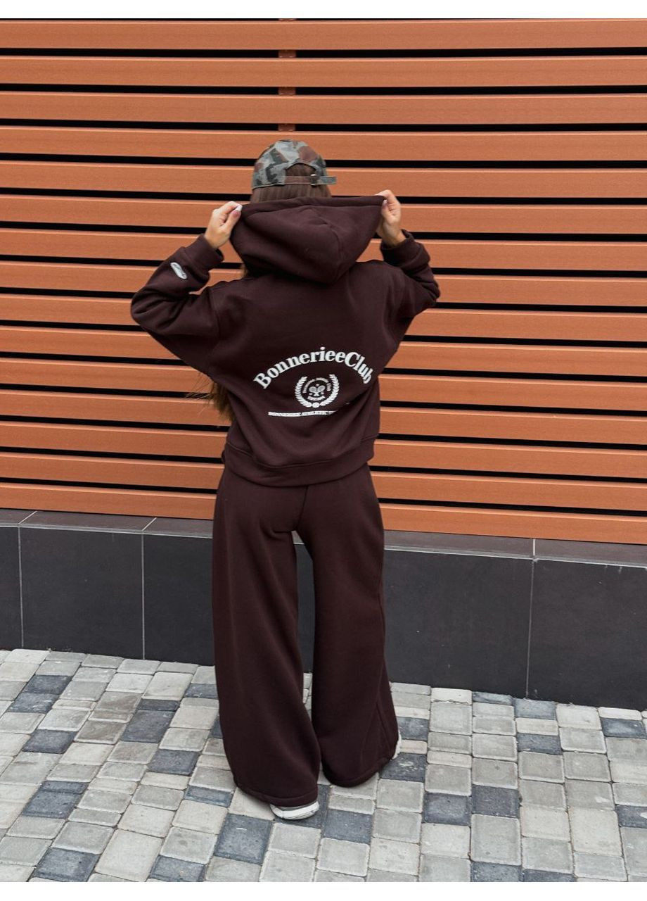 Стильный женский костюм из трехнитки на флисе No Brand (365804700)