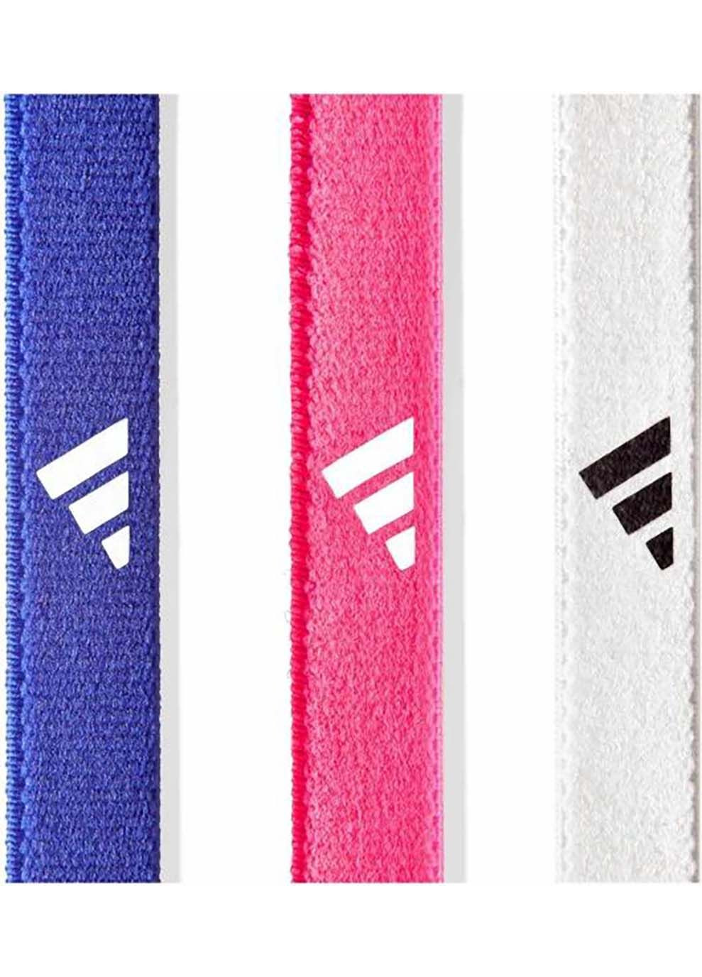 Повязки на голову Hairbands 3pk Розовый, Синий, Белый adidas (367602088)