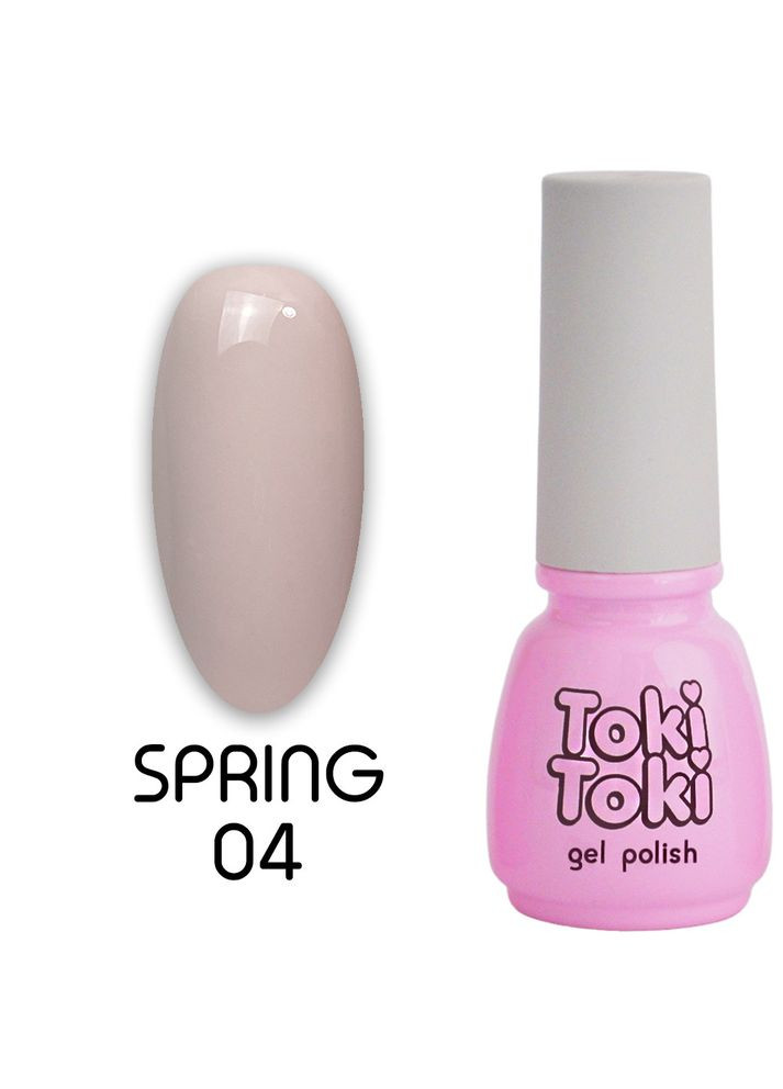 Гель-лак Spring №04, 5 мл Toki Toki (349827940)