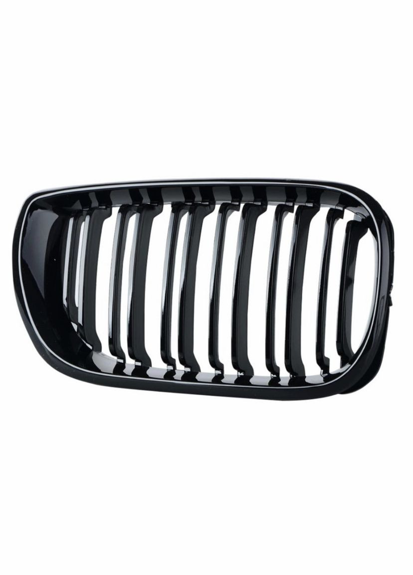 Решетки радиатора E46 рестайл глянец ноздри двойные BMW (337345611)