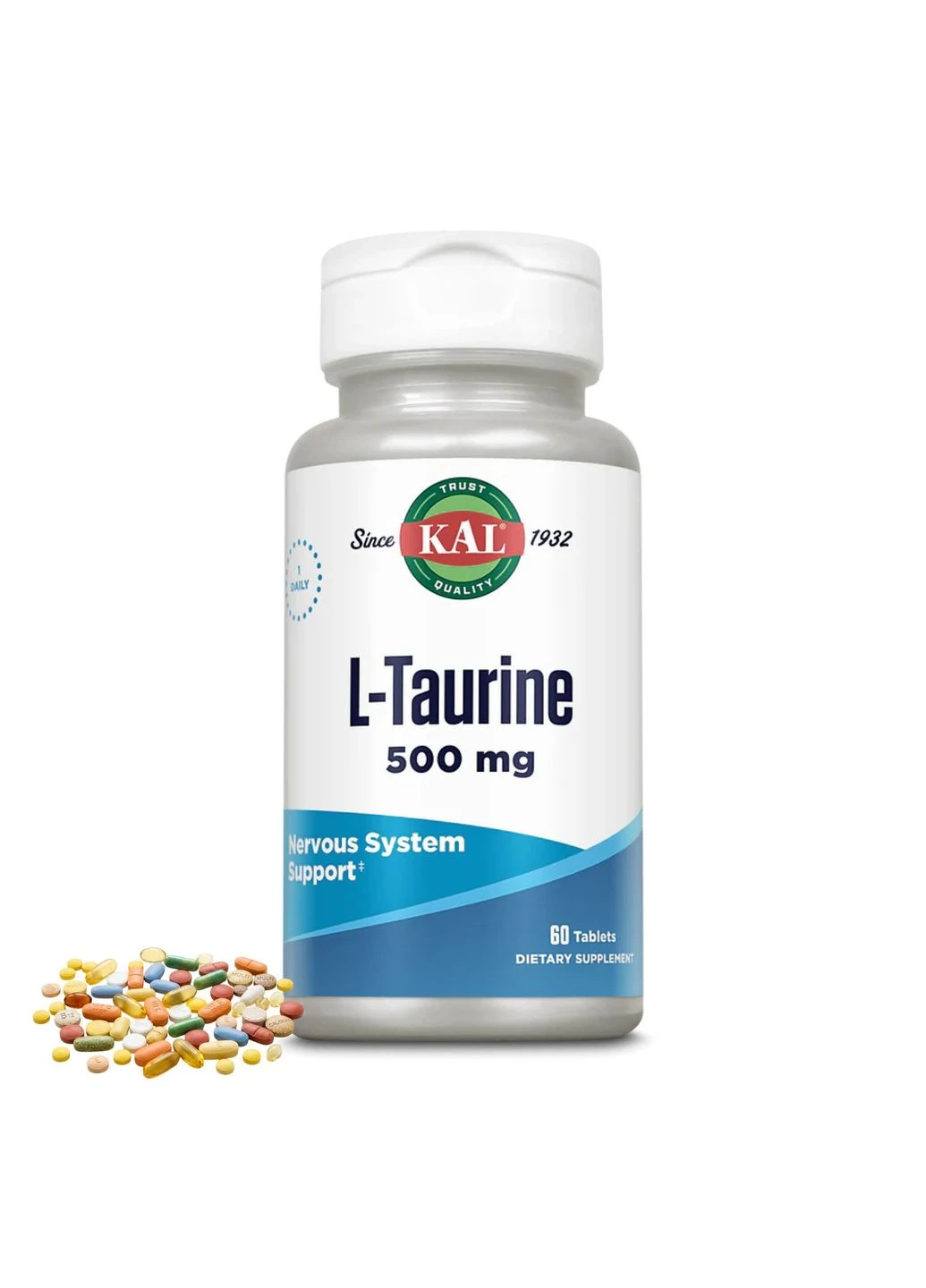 L-Taurine 500mg - 60 tabs KAL (380501294)