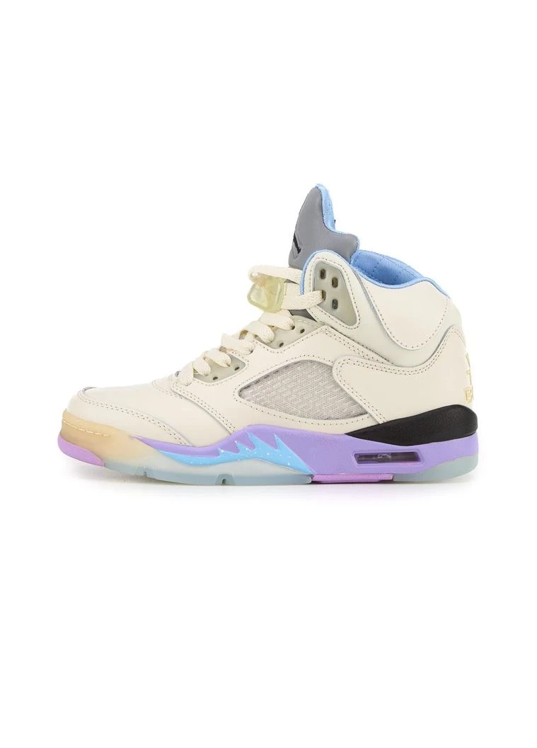 Оранжевые летние кроссовки nike air jordan 5 retro dj khaled peach найк аир джордан No Brand