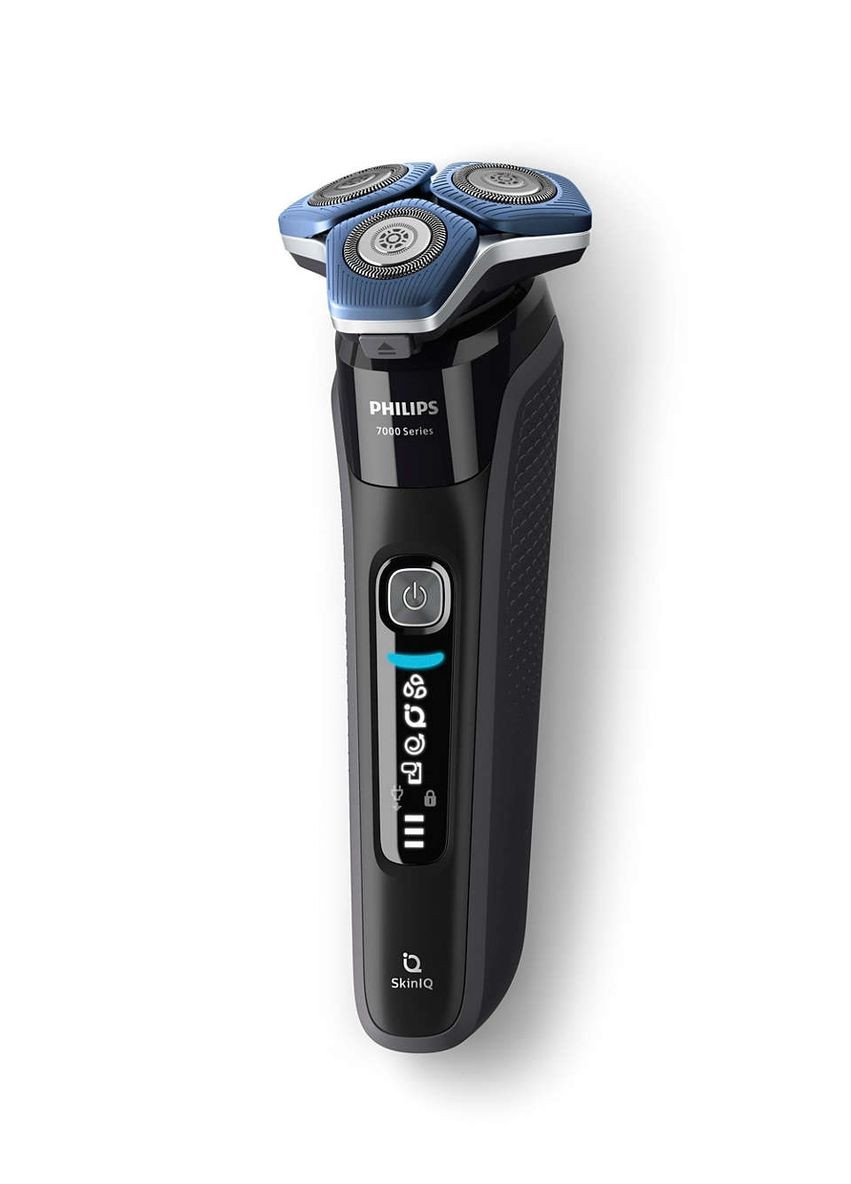Бритва электр. роторная Series 7000, бритв.головок3, Li-Ion, сух.+влажн., триммер, черный Philips (314835828)