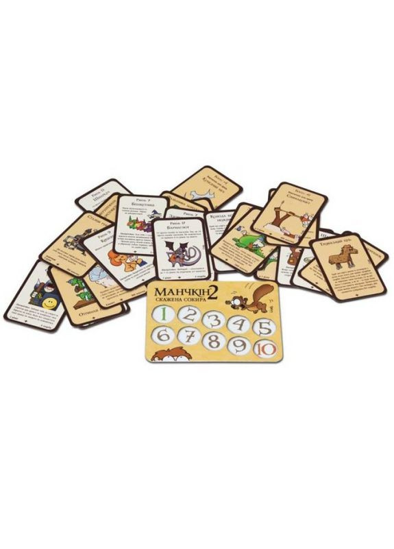 Настільна гра Манчкін 2: Скажена Сокира (Munchkin 2: Unnatural Axe) (доповнення) (укр) ( ) Третя Планета 10504 (370764906)