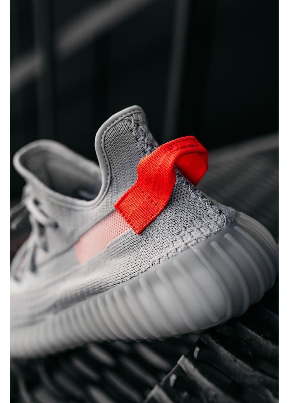 КРОСІВКИ ЖІНОЧІ ADIDAS YEEZY BOOST 350 V2 TAIL LIGHT АДІДАС ІЗІ БУСТ No Brand сірі демісезони (367171298)